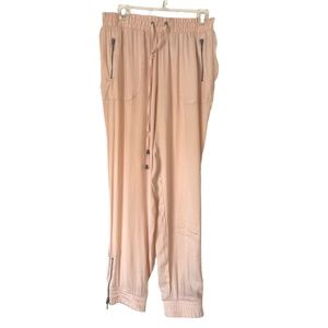 Jennifer Lopez silky designer joggers - M